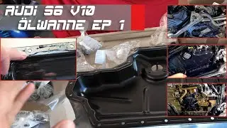 Ölwanne erneuern am Audi S6 V10 Episode 1 #s6 #v10 #diy #audi #a6c6 #a6