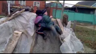 Колобком с горки
