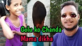 Golu🌛||Chanda Mama ko dekha| @aaraadilvlog
