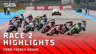 HIGHLIGHTS from Race 2 at Magny-Cours 🚀 | 2024 #FrenchWorldSBK 🇫🇷