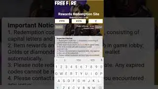 FREE FIRE REDEEM CODE FOR TODAY 31 DECEMBER | FF REDEEM CODE | FF REDEEM CODE TODAY 31 DECEMBER
