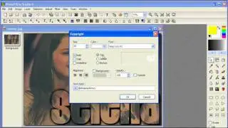 Photofiltre Studio X Tutorial 2 How to add copyright to photos