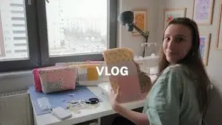 Dikiş Günlükleri |  Vlog | Patchwork çanta dikiyorum