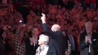 Lefty Driesell banner hanging - Maryland Basketball