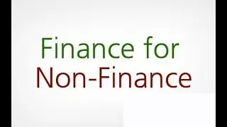 Finance  -  Concept for Managers  - Master Trainer Saurabh Srivastava