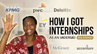 How I Got Internships in Multinational Companies as an Undergraduate (My Raw Experience)