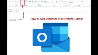 How to add signature in Outlook | Create an Email Signature in Outlook