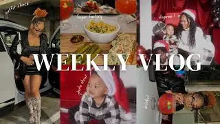 WEEKLY VLOG! DATE NIGHT+ CHRISTMAS DECOR + FAMILY PHOTOSHOOT  MORE!