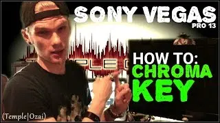 HOW TO CHROMA KEY ! (GREEN SCREEN) | Sony Vegas Pro 13