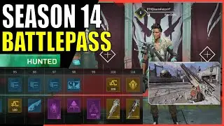 Apex Legends Hunted Season 14 Battle pass Review | New Skins, New Emotes, New Banners & More