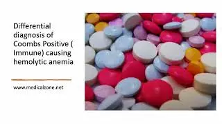 Medical Zone - Differential diagnosis of Coombs Positive  Immune causing  hemolytic anemia