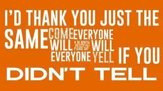 hop along - bruno is orange climax part but its an overwhelming powerpoint lyric video