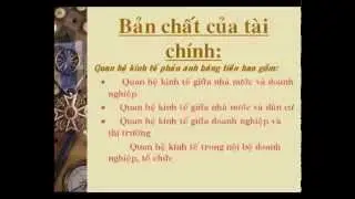 Tổng quan về tài chính