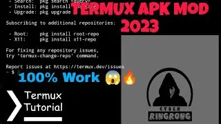 How to download Termux Apk mod in 2023 | 100% work | Cyber Ringrong