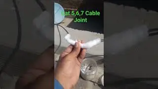 Cat 5,6,7 Cable Joint part 2