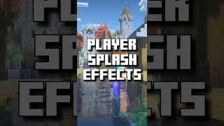 couldn't let that splash effect go to waste! #minecraft
