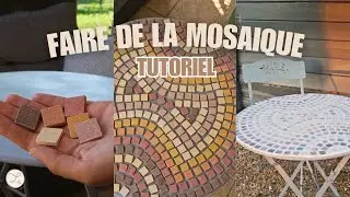 Tutoriel : faire une table en mosaïque ✨