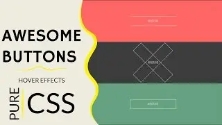 Three Simple CSS Button Hover Effects