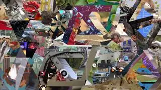 Data Mosaic: video art collage