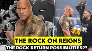 The Rock Returns To Confront Roman Reigns & join The Usos On SmackDown?🤔🤯 | POSSIBILITY