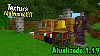 🔥 TEXTURA MULTIPIXEL ATUALIZADO PARA MCPE 1.19
