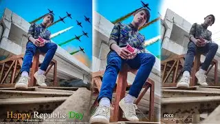 26 January 2020 Photo Editing Tutorials / Republic day Photo Editing