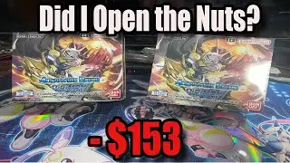 Alternative Being EX-04 Double Box break! Did we our Money Worth? Digimon TCG