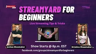 Episode #10: How to Run A Slideshow Presentation in StreamYard Using Google Slides
