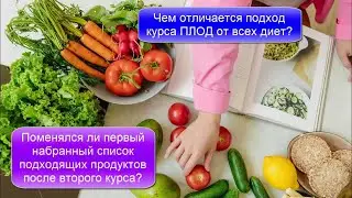 Чем отличается подход курса ПЛОД от всех диет