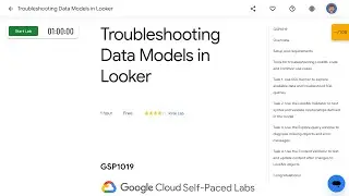 Troubleshooting Data Models in Looker GSP1019