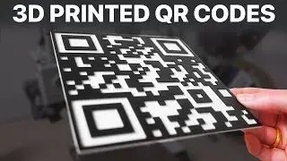 How to 3D Print Your Own QR Codes (EASY!)