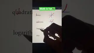 Memorization Trick for Graphing Functions Part 1 | Algebra Math Hack 