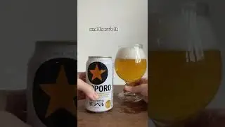 trying Japan's 5 most popular beers: Asahi vs Sapporo vs Kirin vs Suntory vs Yebisu #shorts