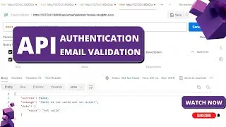Simple User Authentication and Email Validation APIs