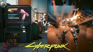 Disposable Vending Machine Pistol Vs. Adam Smasher