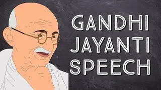 Short speech on Mahatma gandhi in english || Mahatma gandhi Speech/Gandhi Jayanti /2 october Speech