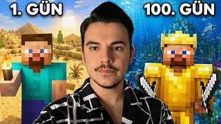 Minecraft Hardcore'da 100 Gün Hayatta Kalmak - Bölüm 1