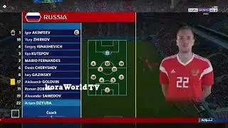 ملخص مباره روسيا ٣-١ مصر 2018