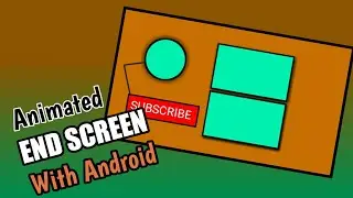 How to make YouTube end screen template