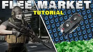 Escape from Tarkov Flee Market Tutorial for Beginners || How to use the flee market in Tarkov