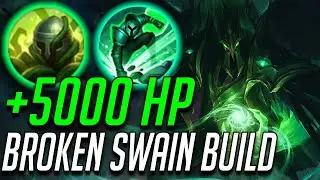 WILD RIFT SWAIN *NEW* BROKEN BUILD AND RUNES MAKE HIM UNKILLABLE