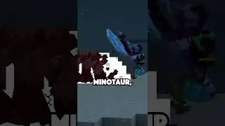 The MINOTAUR AXE 🐮🪓 #minecraft #mcserver #minecraftcommands #minecraftmods