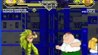 KX's MUGEN #1: Peter Griffin/Homer vs. Goku/Piccolo