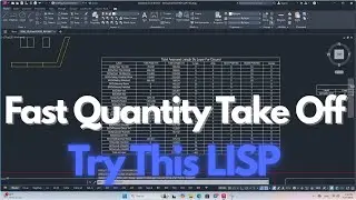 - Get Total Area, Length & Count in AutoCAD Instantly  Must-Have LISP for Construction Pros