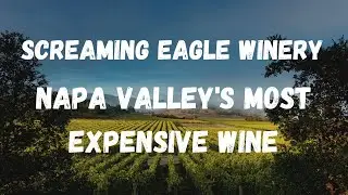 SCREAMING EAGLE - Aerial Footage of Napa's Most Expensive Wine