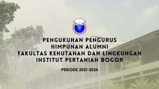 Pengukuhan Pengurus DPP HAE IPB Periode 2021 - 2024