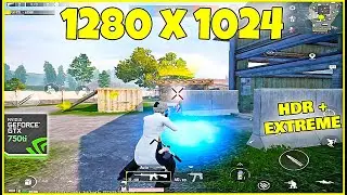 1280 x 1024 IPAD VIEW 60 FPS + HDR 🔥 | Best 720p Resolution | i5 2400 + 750 ti | Gameloop 32 BIT
