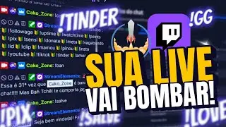 ✨Como Configurar Comandos no Chat da Live com StreamElements (Guia Completo)