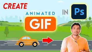 Create Animated GIF in Photoshop - Class 39 - Urdu Hindi