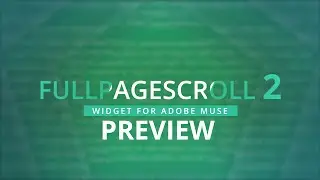 Widget [YV] FullPageScroll 2 for Adobe Muse - Preview